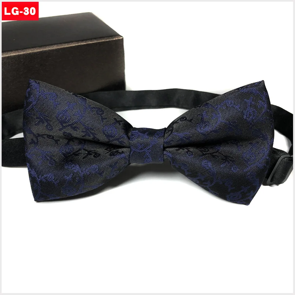 Мужской галстук-бабочка для мальчиков, Модный деловой Свадебный галстук-бабочка, Мужской наряд, рубашка, подарок SA-8 - Цвет: LG-30