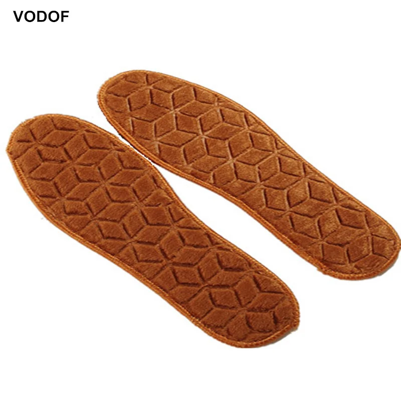 

Winter Thick Warm Fur Plush Insole Bamboo Charcoal Anti-Odor Shoes Pad Warm Fluffy Fleece Wool Replacement Insoles for Shoes