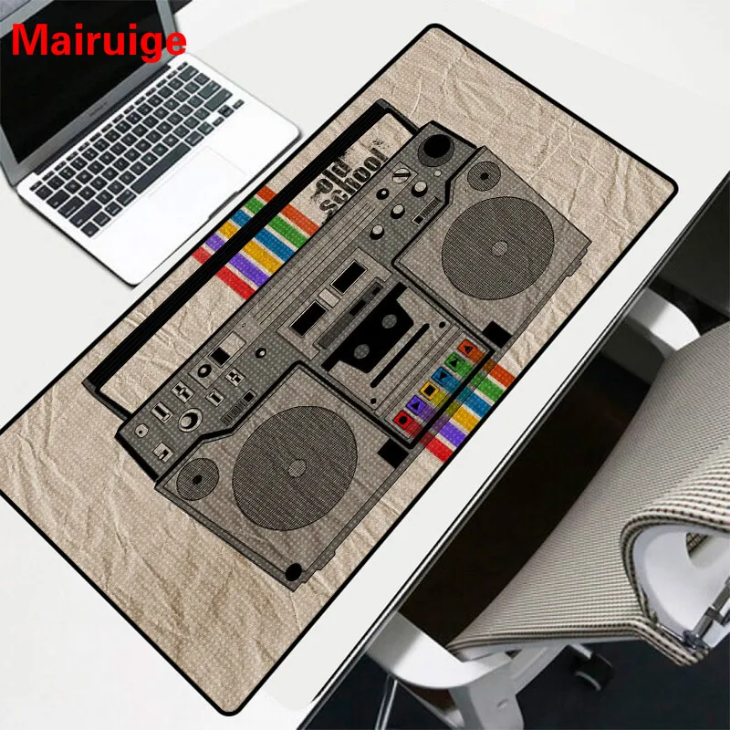 

Mairuige Mouse Pad Old Radio Computer Notebook Cool Gaming Mouse Pad Non-slip Waterproof Gaming Desk Mat Game Accessories