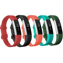 Correa de silicona suave para Fitbit Alta pulsera HR, repuesto de correa de muñeca para Fitbit Alta, accesorios S L