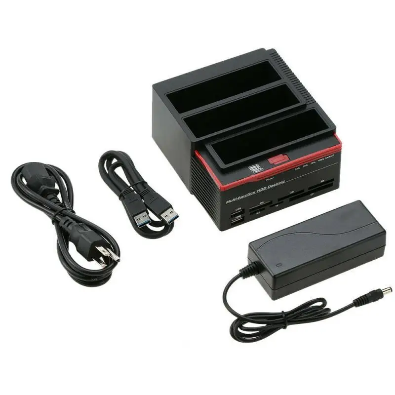 2 5 дюймов/3 дюймов USB 3 0 до SATA 1 IDE/SATA HDD жесткий диск Док станция для кард ридер USB3.0 M2