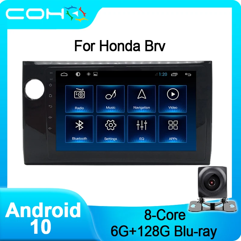 

COHO For Honda Brv Navigation Car Multimedia Player Radio Android 10.0 Octa Core 6+128G