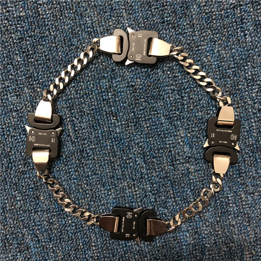 Multi buckle ALYX Necklaces Men Women 