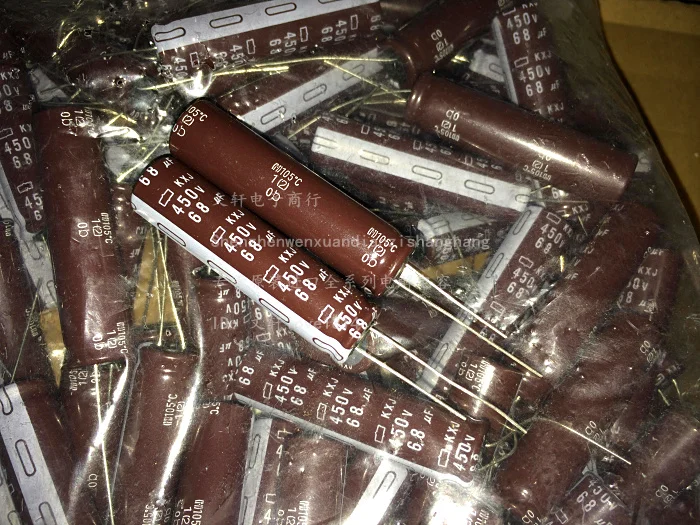 20uf 350v Kxj Giapponesi 5 Condensatori NCC Nippon Chemi-Con KXJ - Foto 4