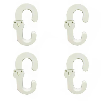 

4 Pcs Safety Lock Cupboard Cabinet Guard Baby Wide Use Stretchable Multifunction Sliding Easy Install Protection Door Kids Home