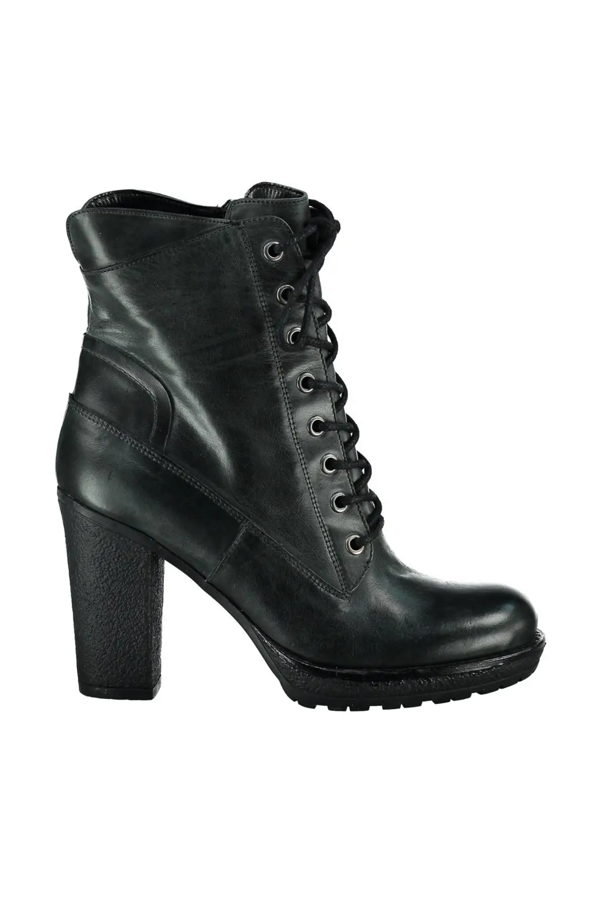 

Pearl Genuine Leather Black Women 'S Boots 120130000938
