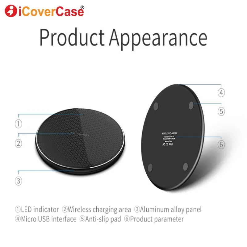 Быстрое зарядное устройство для Blackview BV6800 Pro BV5800 pro BV9500 BV9600 Pro Qi Беспроводное зарядное устройство зарядная панель чехол Аксессуары для телефона