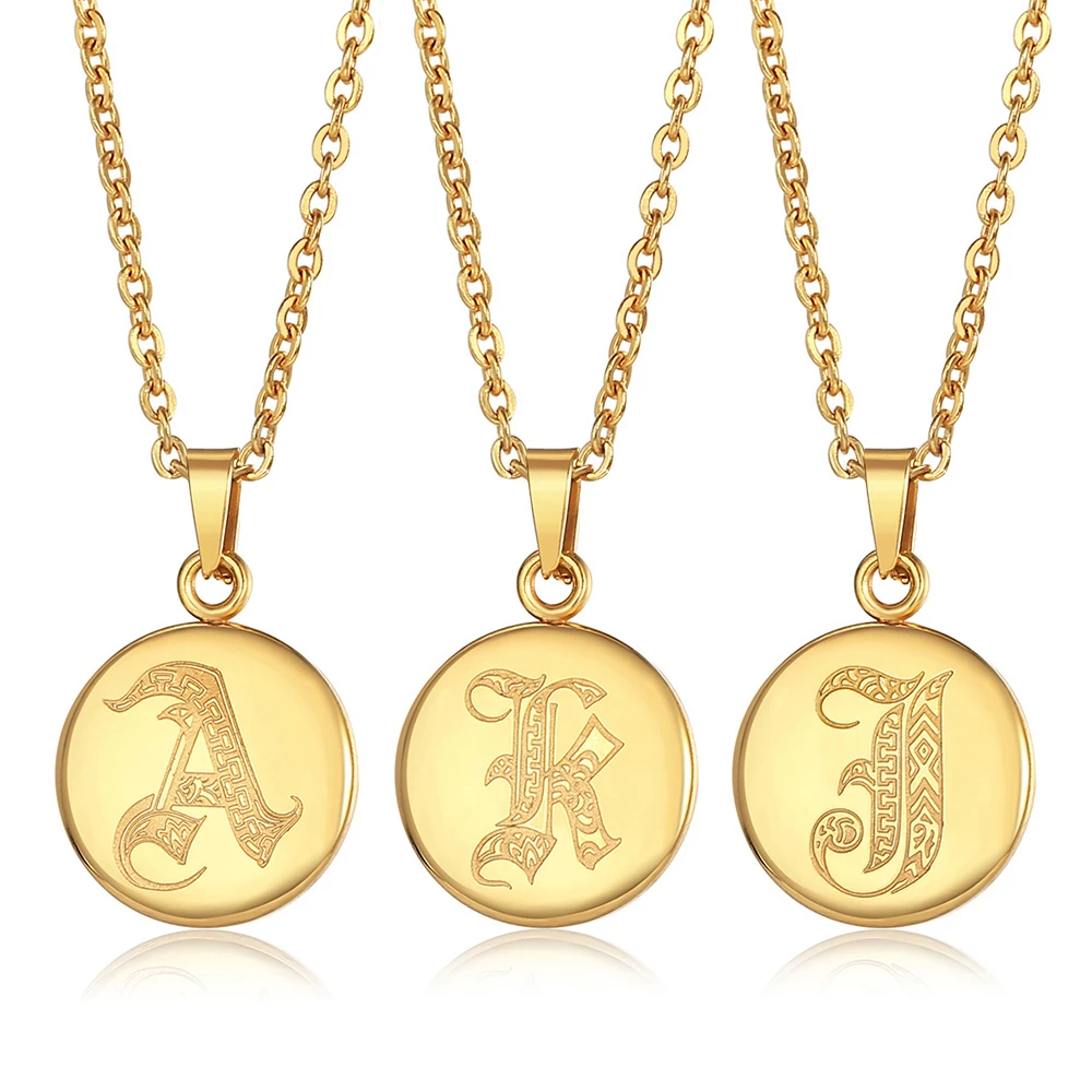 Gold filled initial charms Clearance