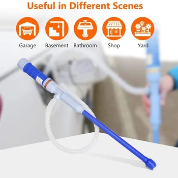 

Liquid Fuel Transfer Siphon Pumps Battery Operated and Portable for Fuel Oil Water Fish Tank PAK55