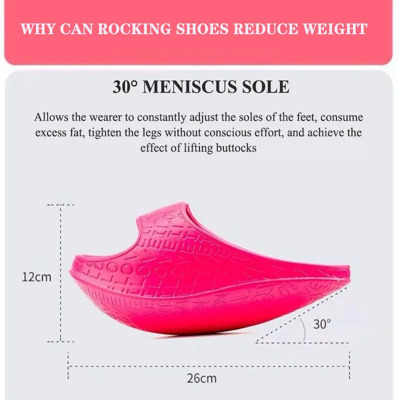 8 Colors New Upgraded Slip Resistance Slimming Leg Beauty Foot Women Sneakers Sculpting Hip Thin Yoga Massage Swing Slippers
