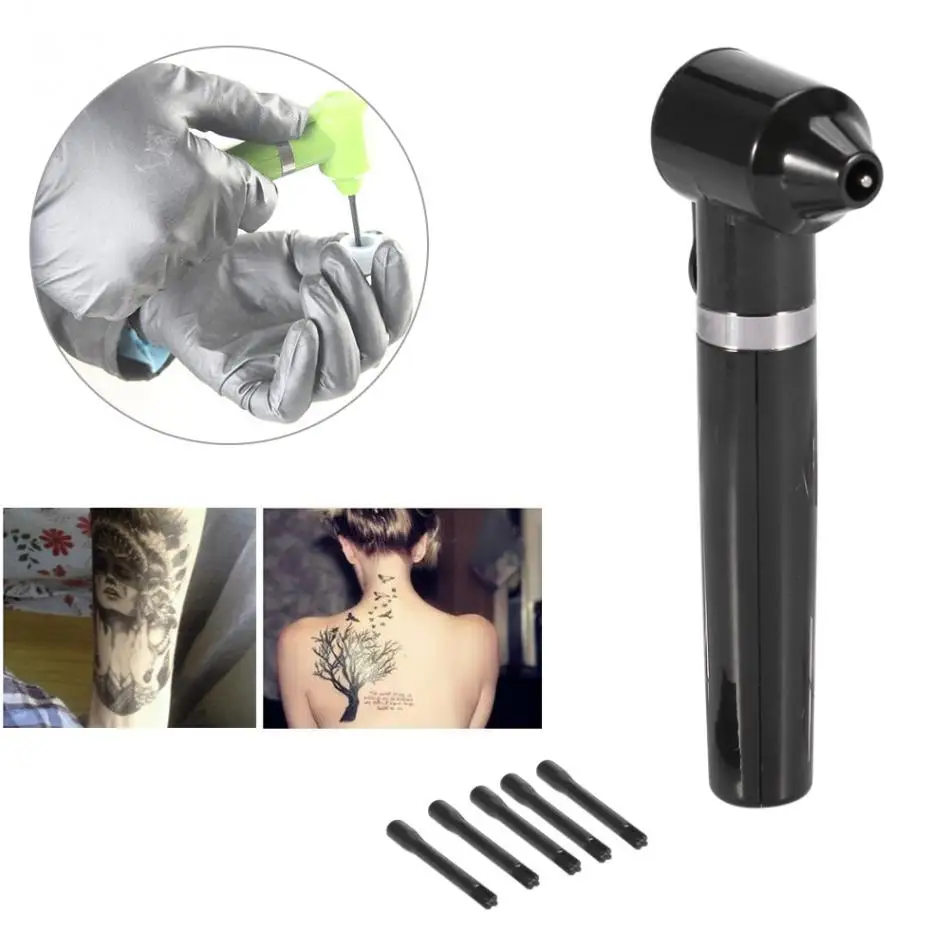 Tattoo Ink Mixer Pigment Stirrer With 5 Sticks Mixing Tattoo Machine Supplies Tattoo Accessories For Body Art Permanent Makeup 5