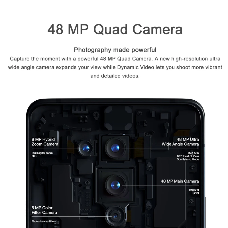 Global Rom Oneplus 8 Pro 5G Smartphone Snapdragon 865 8G RAM 128G ROM 6.78'' 120Hz Screen Android10 30W Charger NFC