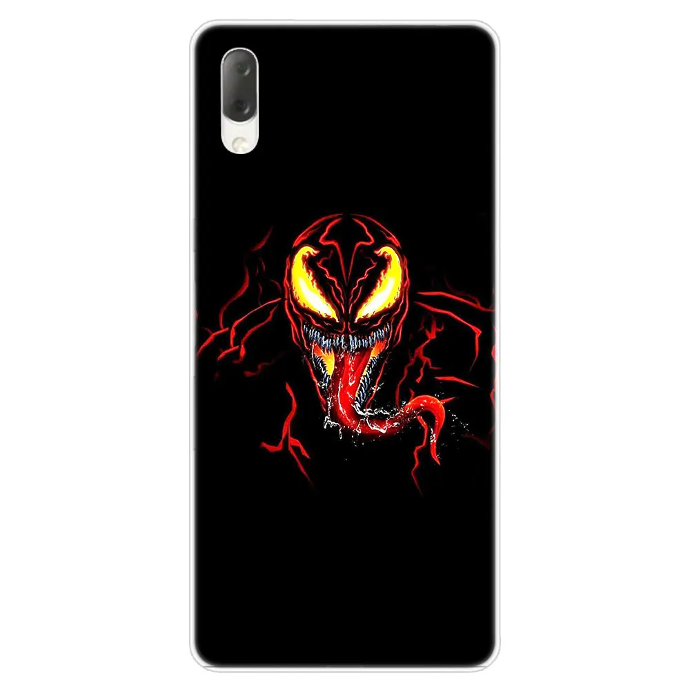 Популярный Жесткий чехол Marvel Hero venom для sony Xperia L1 L2 L3 X XA XA1 XA2 Ultra E5 XZ XZ1 XZ2 Compact XZ3 M4 Aqua Z3 Z5 Premium
