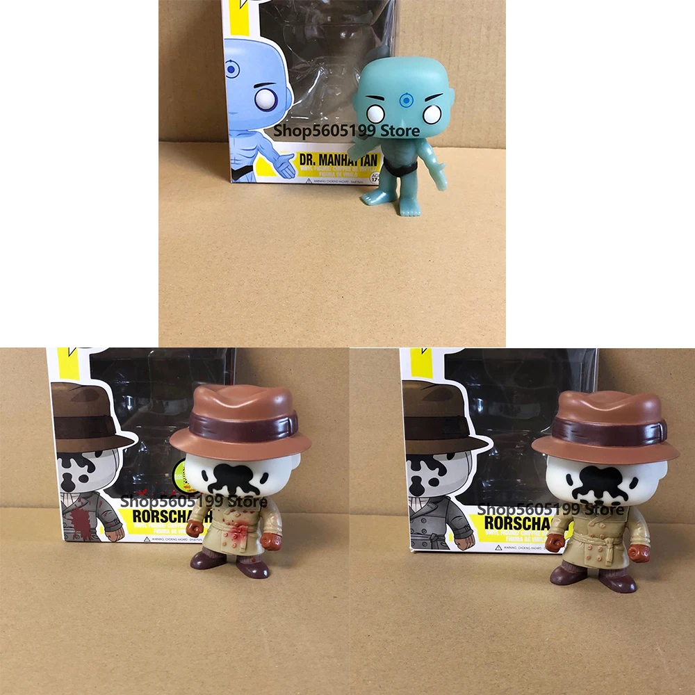 POP WATCHMEN RORSCHACH DR. Манхэттен с коробкой модель фигурка Коллекционная игрушка в
