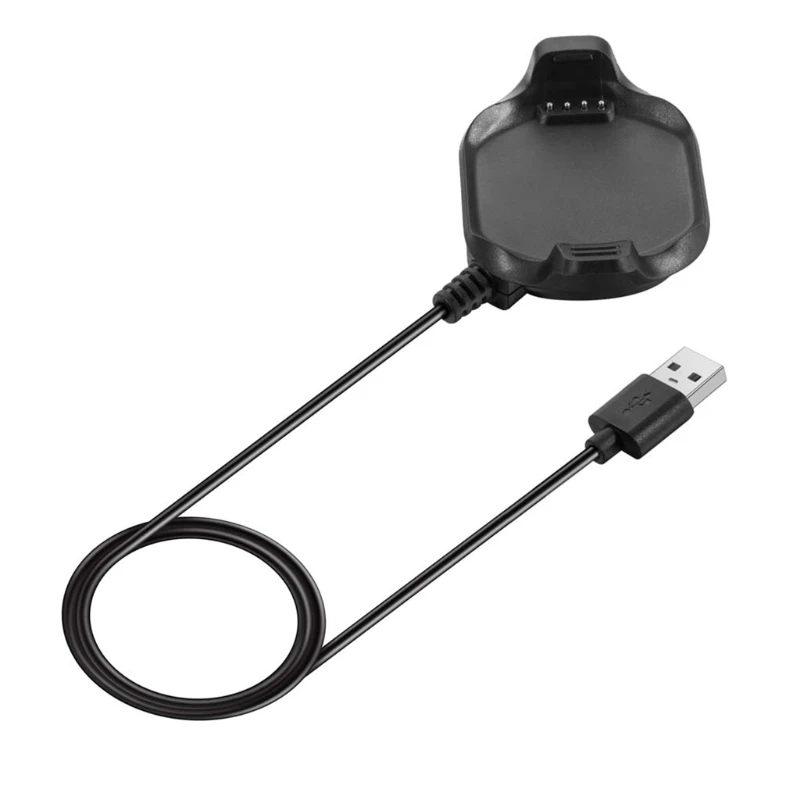 

1M USB Charging Charger Cable Sync Data Clip for garmin Approach S6 S5 GPS Watch