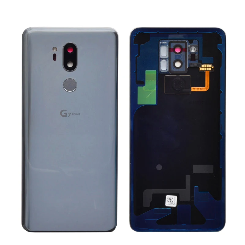 Задний стеклянный корпус ZUCZUG для LG G7 ThinQ + чехол с аккумулятором отпечатком пальца