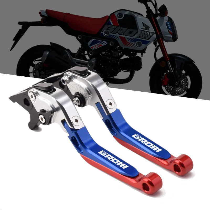 

For HONDA MSX 125 MSX125 GROM 2014-2021 Motorcycle Accessories Adjustable Foldable Extendable Scooter brake Clutch lever Handle