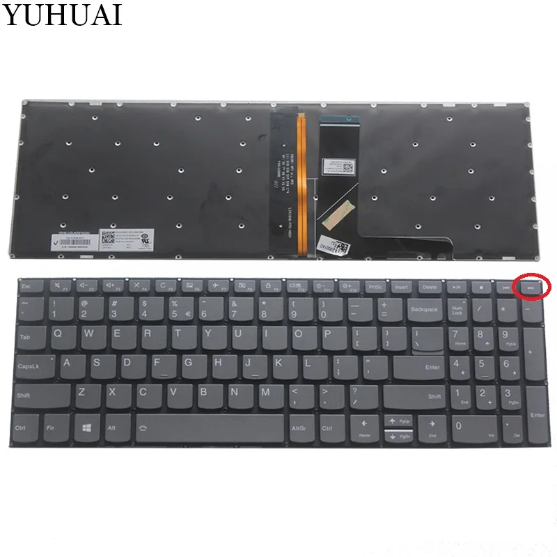 

NEW US keyboard for Lenovo ideapad S340-15 US laptop keyboard backlight