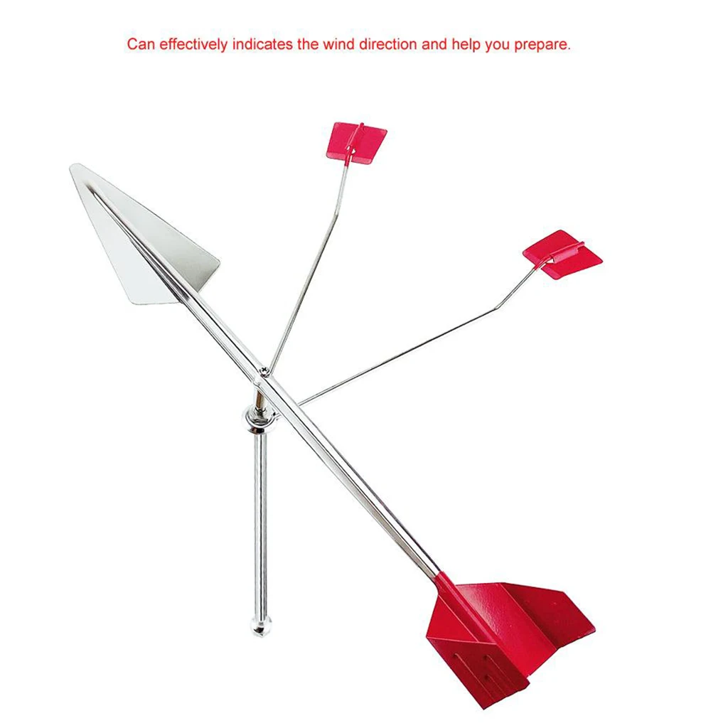Durable Stainless Steel Wind Indicator For Boat / Sailing / Marine Masts
