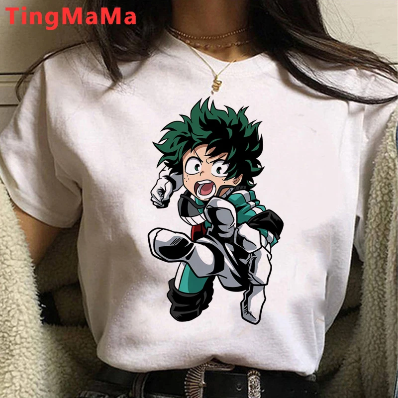 My Hero Academia T Shirt Women Kawaii Cartoon Himiko Toga Graphic Tees Funny Anime Boku No Hero Academia T-shirt Unisex Female oversized t shirt women Tees