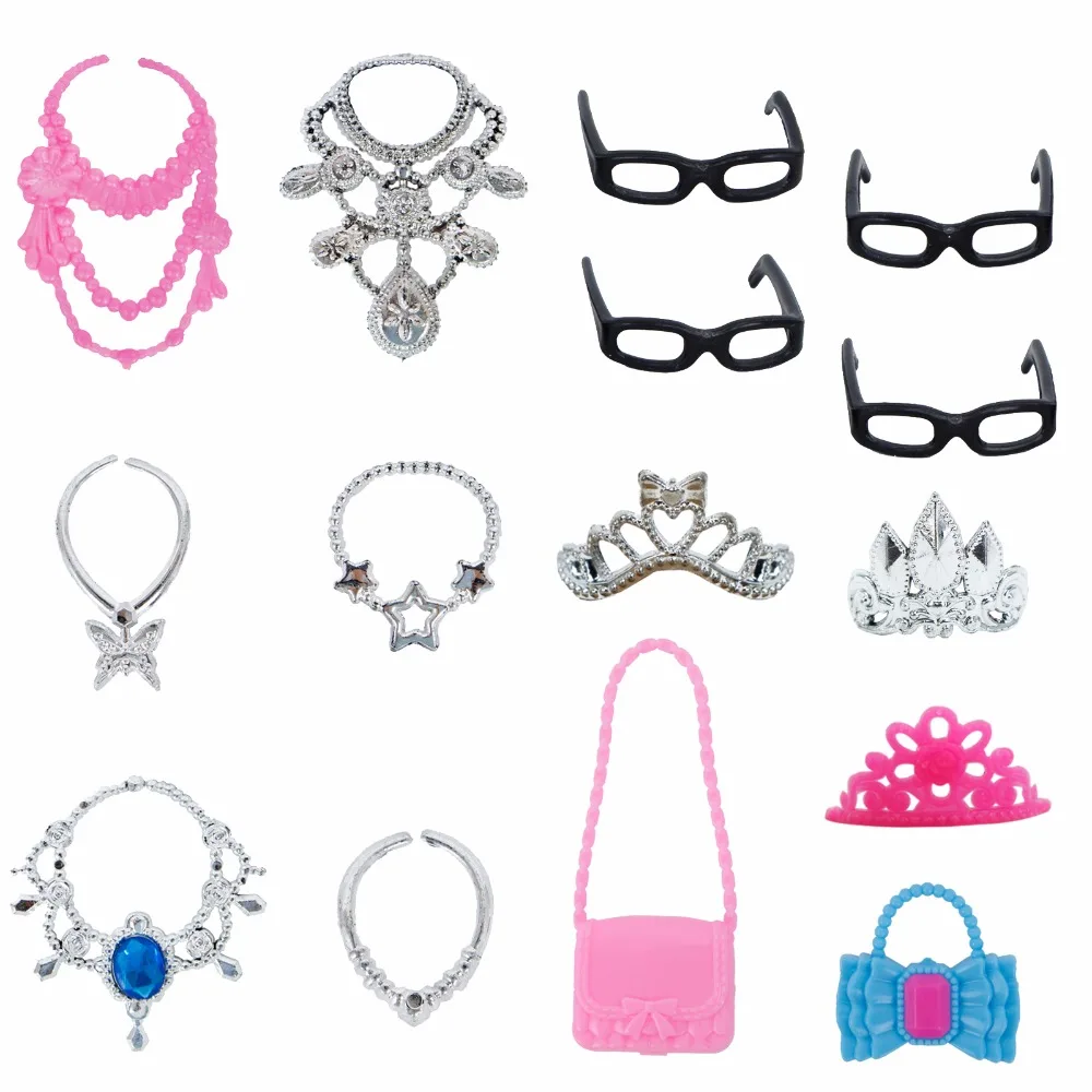 24 stuks poppenkleding en accessoires, Inclusief 1 trainingspak, 3
