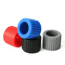 50 шт. Силиконовое мягкое покрытие рукоятки машинки для татуажа 25 мм татуировки ручка Крышка противоскользящая