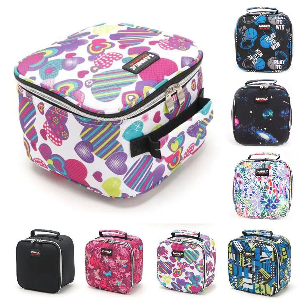 

1PCS Portable Insulated Thermal Cooler Bento Lunch Box Tote Picnic Storage Bag Pouch Lunch Bags new arrival 2020