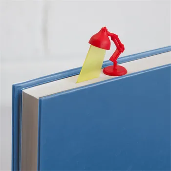 

Cute Desk Lamp Shape Bookmarks Lamp Modelling Page Marker Page Dividers Book Tags Student Stationery School Office Supply