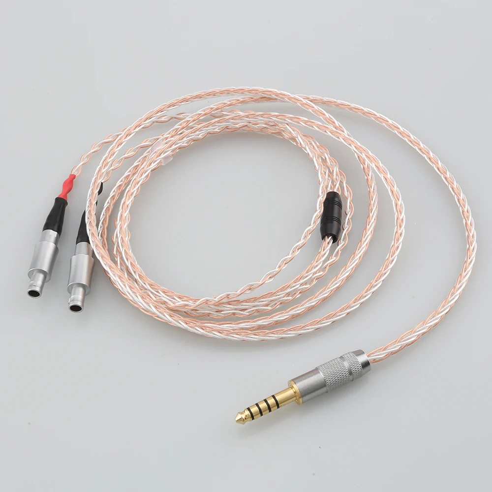 HiFi Headphone Cable with 4.4MM Balanced Male For Sennheiser HD800 HD800S HD820 Headphones Compatible Sony WM1A NW-WM1 | Электроника
