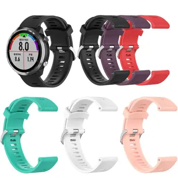 

Universal 20mm Replacement Silicone Watch Band Sports Strap For Forerunner 245M/645/Vivoactive3/Vivomove HR Bracelet