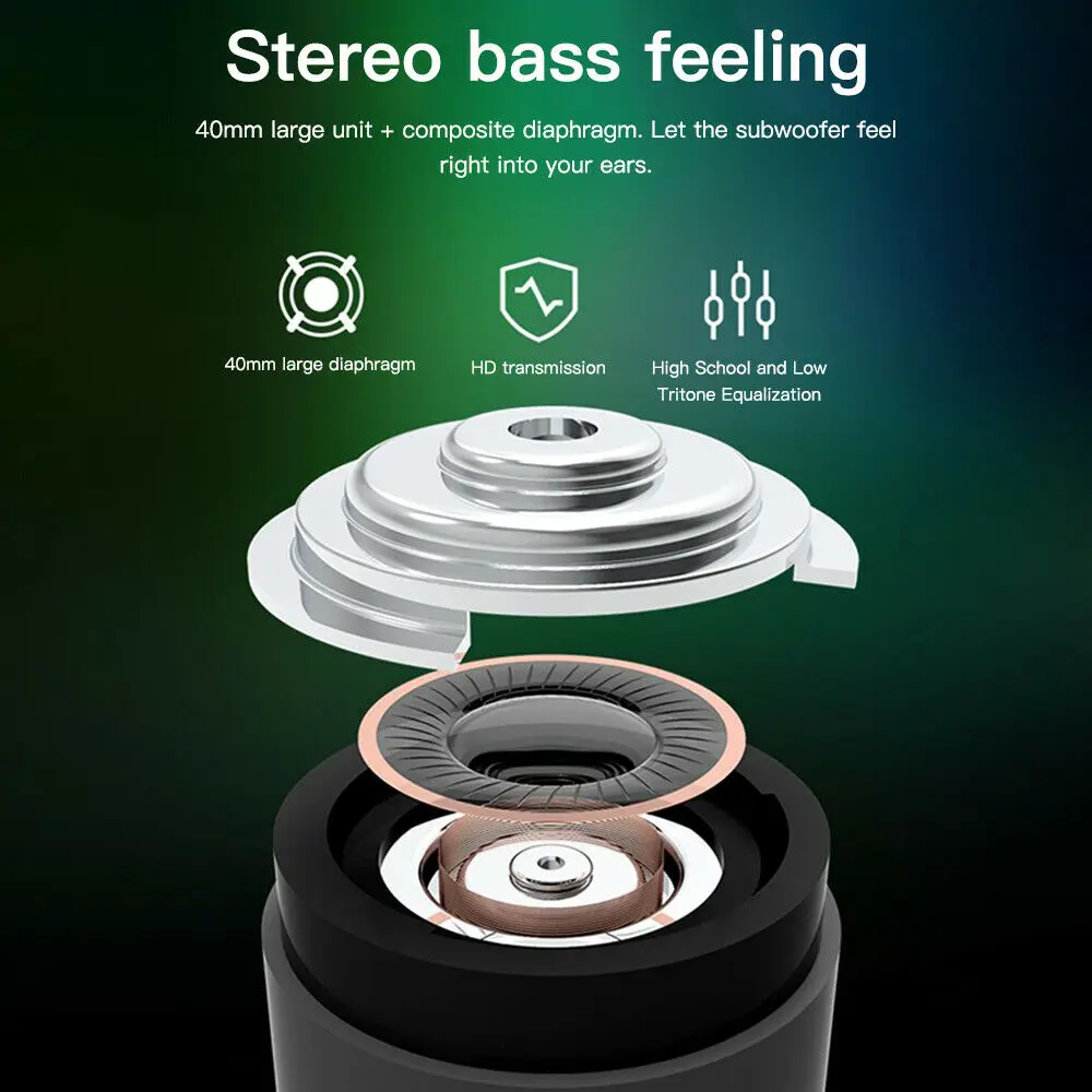 Wireless LED Cat Ear Noise Cancelling Headphones Bluetooth 5 0 Young People Kids Headset Support TF Card 3 5mm Plug With Mic