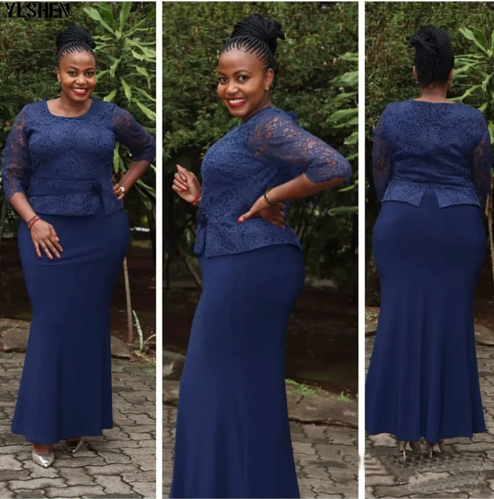 Christmas African Dresses For Women Rose Lace Africa Dress African Clothes Long Maxi Dress High Quality Robe Africaine Clothing 06