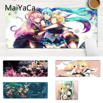 

MaiYaCa Miku Hatsune Large Mouse pad PC Computer mat Comfort Mouse Mat Gaming Lockedge Mousepad Gaming Mouse Pad
