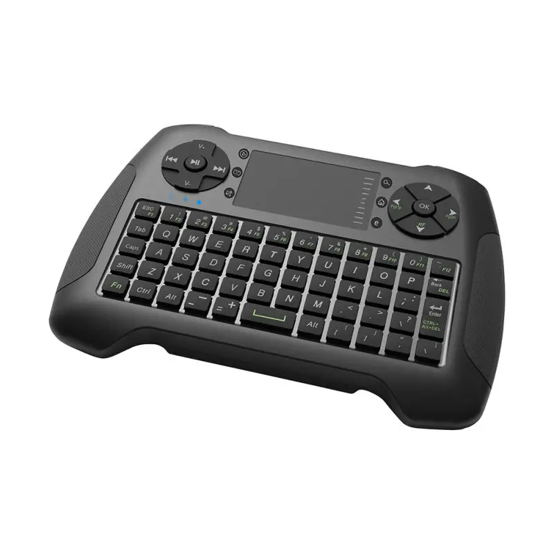 IPazzPort i8 2,4 ГГц Мини Беспроводная клавиатура Air mouse пульт дистанционного управления тачпадом