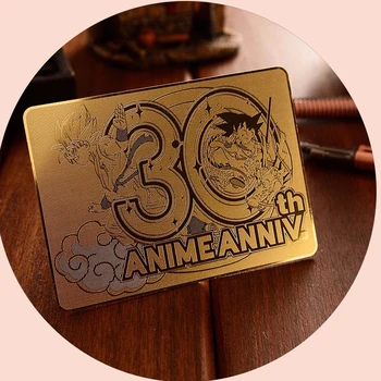 

2019 Anime Dragon Ball Gold Limited Edition Card Action Figures Battle Game Metal Cards Collection Card Toys Kid Gift