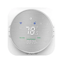 Hotel Programmable Voice Office Home Remote Flame Retardant Temperature Control Mobile Phone Date Memory WIFI Smart Thermostat