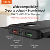 PZOZ 5A Power Bank 10000mAh Fast charging Mobile Phone External Battery Portable Charger 20000mAh PowerBank For iPhone Xiaomi Mi ► Photo 2/6