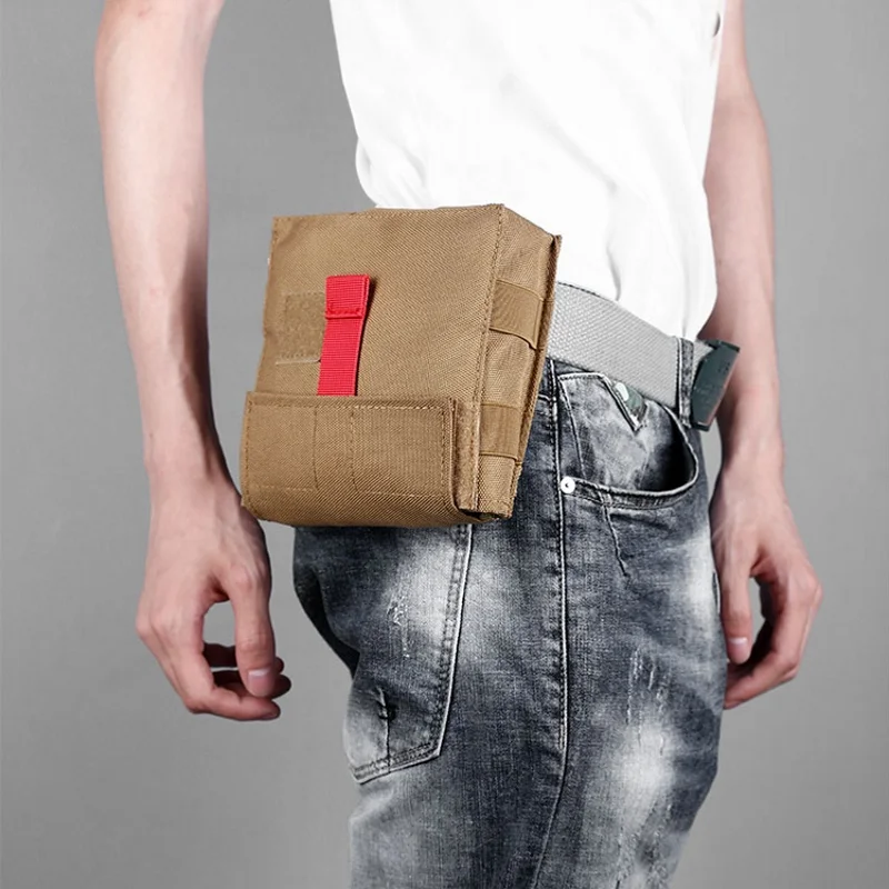 

Airsoft First Aid Bag EDC Organizer Molle Medical EMT Pouch Outdoor Military Tactical Emergency Utility Waist Pack Hunting Bag
