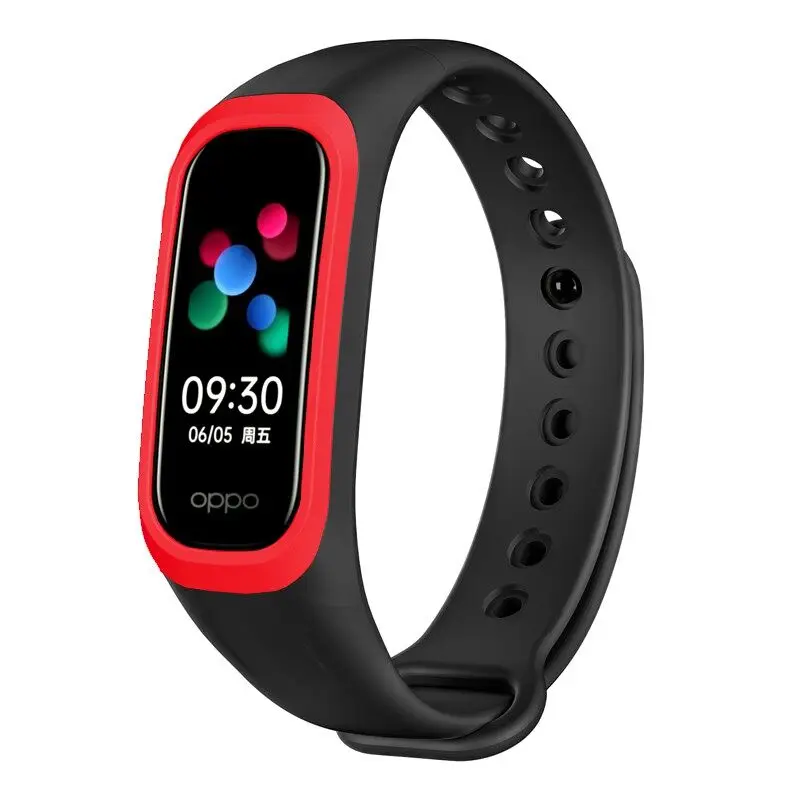 Vibrant Silicone Strap - Water-Resistant Sport Wristband Replacement Bracelet