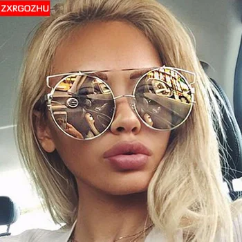 

Oversized Vintage Sunglasses Women Luxury Classic Big Metal Frame Sun glasses Men Brand Designer Shades glasses oculos masculino
