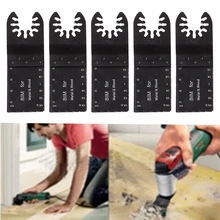 5Pcs/Set Universal Multitool Saw Blade Kit Precision Bi-metal Straight Nail Wood