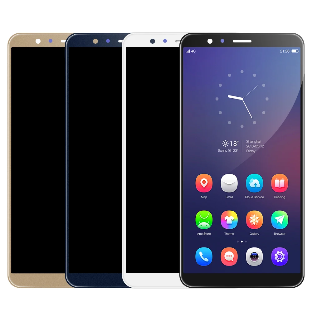 100% тест ЖК-дисплей с рамкой для huawei Honor 7X Замена экрана digisiter сборка BND-TL10/AL10/L21 |