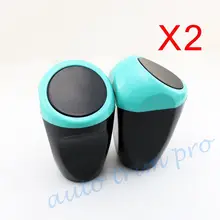 2X Автомобильная дверь автомобиля внутренняя мусорная корзина мусорная банка мусор ящик для пыли подстаканник аксессуары для интерьера украшение