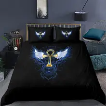 Mysterious Key Bedding Set Creative Fashionable Duvet Cover 3D Black King Queen Twin Full Single Double Unique Design Bed