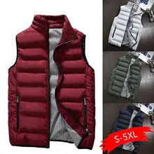 Весенне-осенний мужской стильный жилет мужской s плюс размер 5 xlтеплый жилет без рукавов мужской зимний жилет мужской жилет Повседневные Пальто