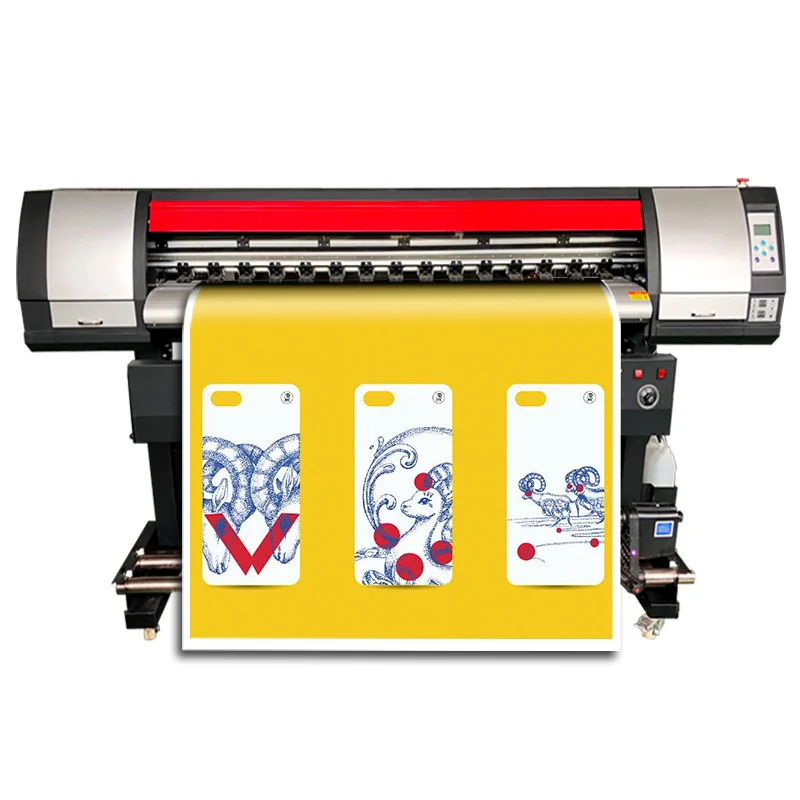

1.6m Advertising Printer Large Format Vinyl Banner Plotter Machine Roll to Roll Digital DX7 Head Wide Format Inkjet Printer
