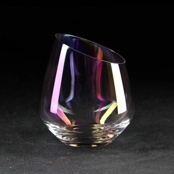 

Whiskey glass "Illusion", 400 ml, pearl color