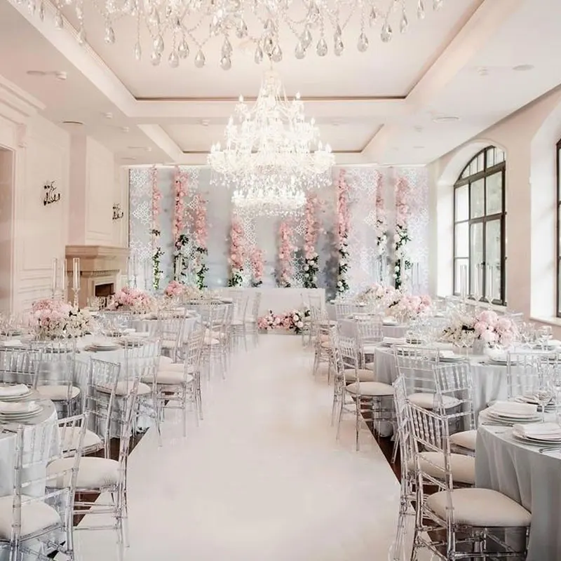 Custom White Carpet for Wedding Aisle Runner, Indoor and Outdoor, Party Decoration, Thickness:1mm, 3M, 5m, 10m