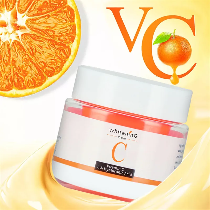 Keluaran Baru 50G Krim Vitamin C Penghilang Titik Hitam Pemutih