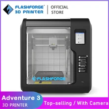Flashforge DIY 3D Printer Kit Adventurer 3/Lite/3C with Camera Auto Leveling Machine Filament Detection Fast Cloud Printing